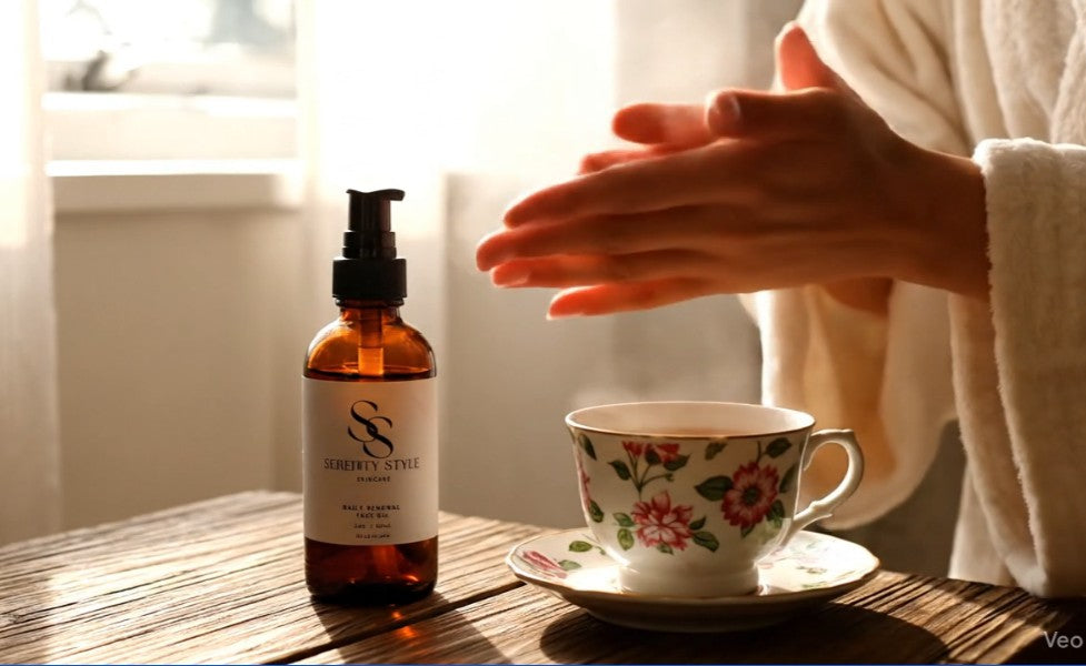 Natural Face Oil | Hydrating Botanical Skincare